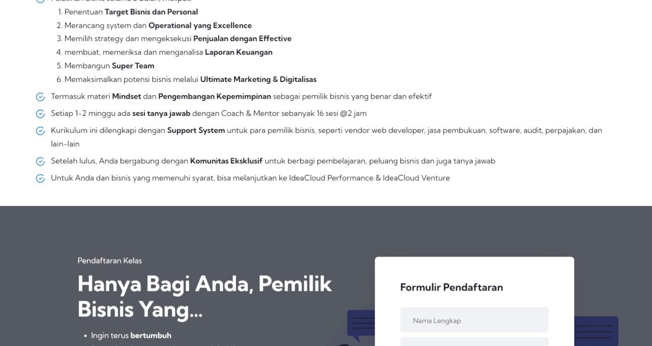 Pengembangan Website Konferensi Teknologi yang Profesional