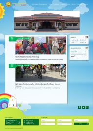 Website Sekolah Islam Ramah Anak dari Yayasan Al-Akbar Mojokerto