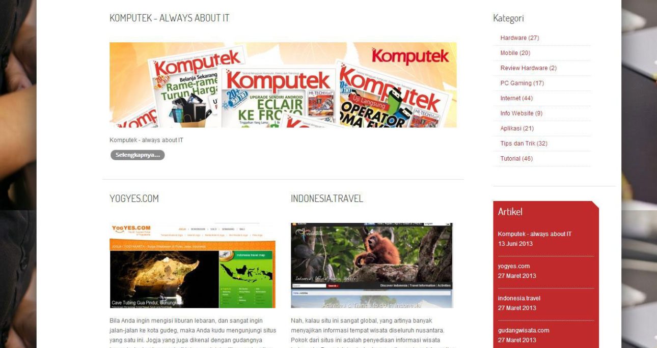 Membangun Website Media Berita Teknologi: Studi Kasus Komputek